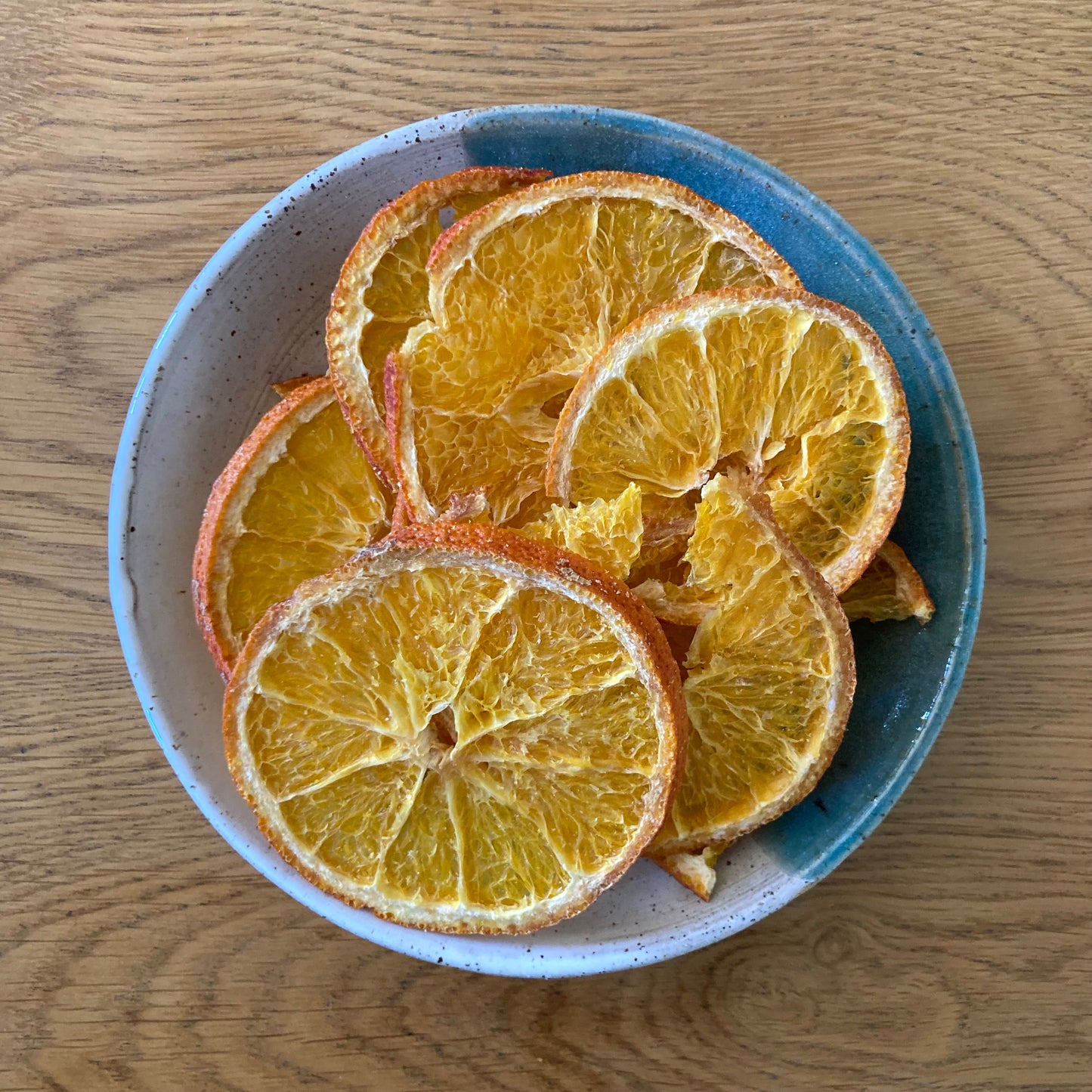 Getrocknete Orange Scheibe Zaatar