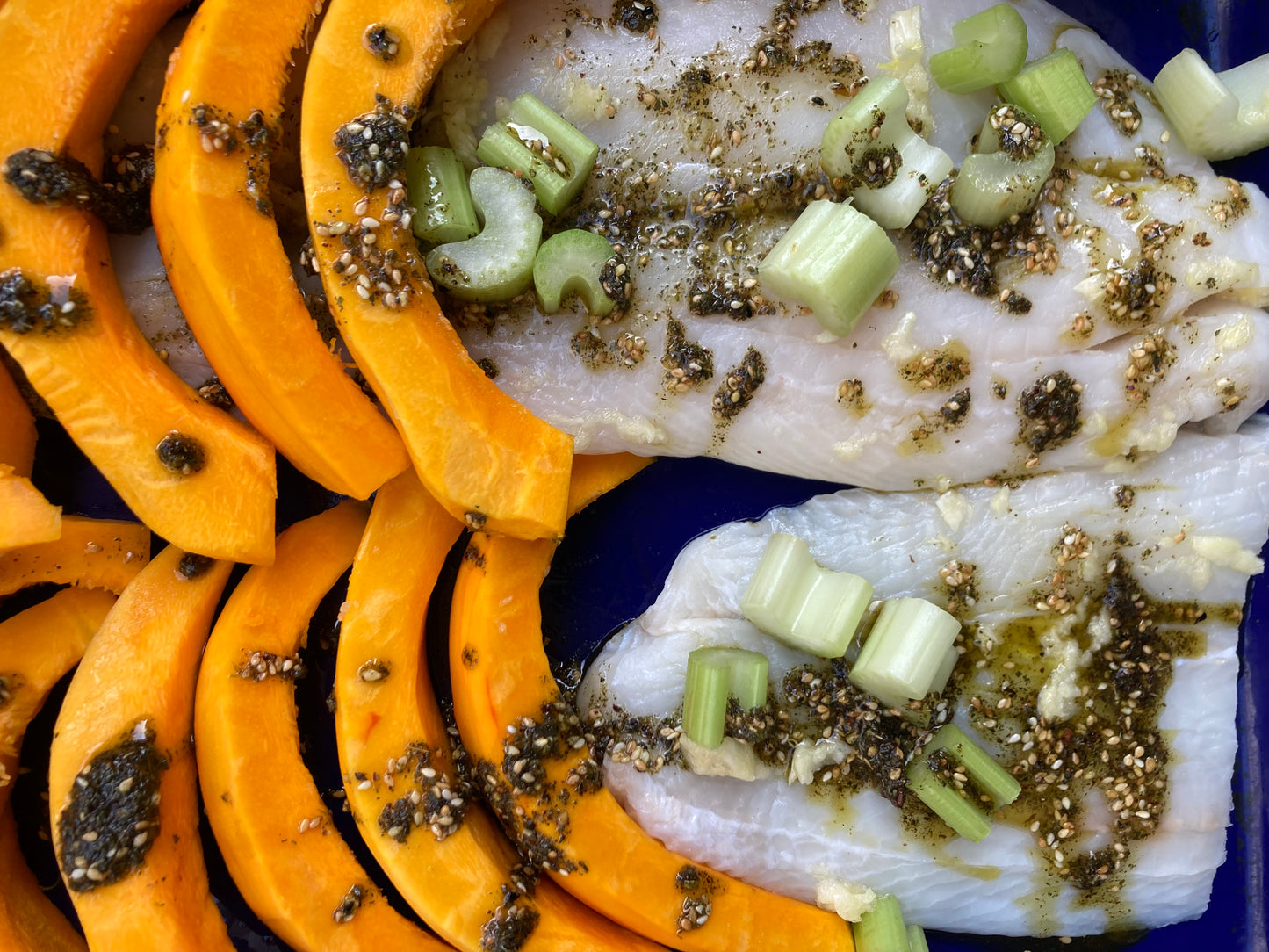 zaatar fisch kurbis rezept zatar