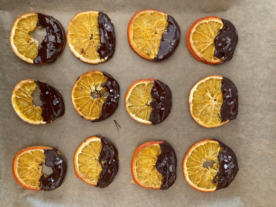 Schoko-Orangenscheiben