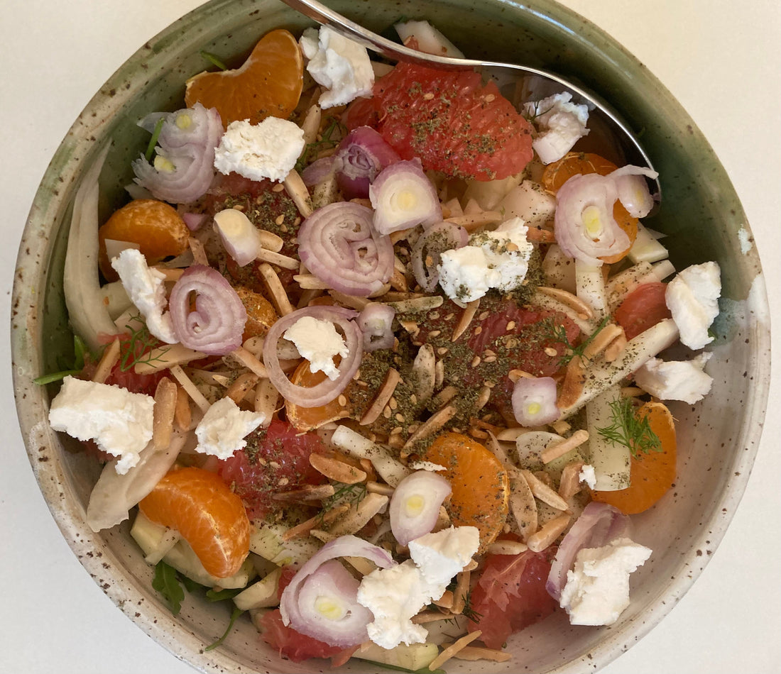 Zatar Fenchel Salad 