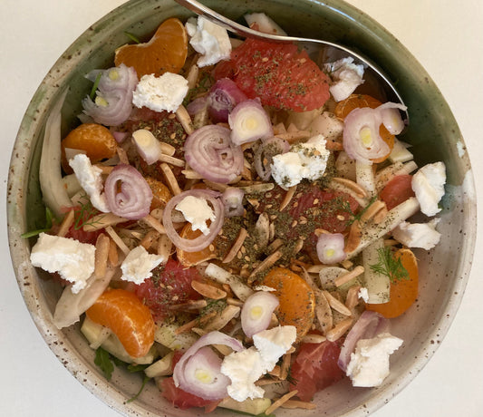 Zatar Fenchel Salad 
